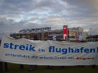 streik im flughafen - unterstützt die arbeiterInnen bei Gategourmet