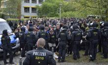 Polizeikessel Plauen