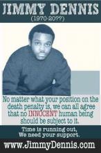 Freiheit für Jimmy Dennis - Abschaffung der Todesstrafe überall!