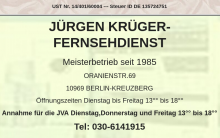 Krüger Homepage