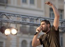 Der ermordete antifaschistische Musiker Pavlos Fyssas