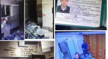 Bilder vom FSB Büro nach der Detonation und Bilder von Mikhail Globitski
