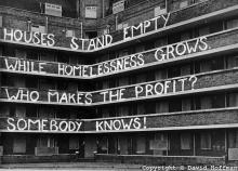Houses stand empty while homelessness grows. Who makes the profit? Somebody knows!