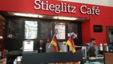 Das Stieglitz Café in Puebla verkauft eine erfrischende Soda Mussolini