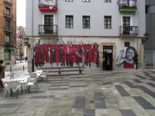 Antifa-Graffiti in Bilbi-Bilbao