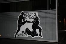 No justice no peace!