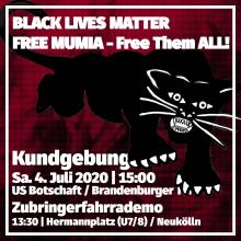 Black Lives Matter! Free Mumia - Free Them All!