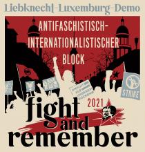 Block Bannner LLDemo 2021 Fight and Remember