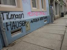 Nazis Tilmann Hauser und Alruna Kubitschek markiert