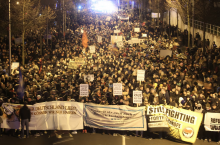 Proteste gegen Legida 2015