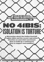 No 41bis: isolation is torture