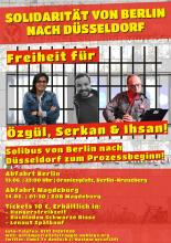 Solidarität von Berlin nach Düsseldorf