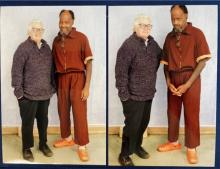 Noelle Hanrahan und Mumia Abu-Jamal, SCI Mahanoy Gefängnis, März 2024