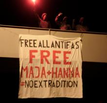 FREE ALL ANTIFAS | FREE MAJA + HANNA | #NOEXTRADITION