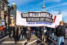  Berlin ist unkürzbar - Umverteilung jetzt! Demonstration am 22.2.2025 in Berlin