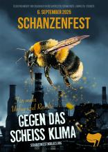 Plakat zum Schanzenfest 2025