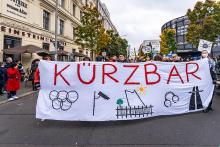 #unkürzbar-Demonstration am 10. Oktober 2025 in Berlin