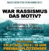 Web-Flyer für die Antifa-Kundgebung am Freibad Plötzensee