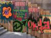 Besetzungs-Graffitis in Bilbo