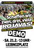 Bremen: Schaffen wir zwei, drei, viele Rojavas!