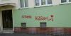 Grafitti in Kreuzberg - nicht alle zufrieden mit Befriedungs-Saufgelage