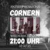 Antirepressions-Cornen, Freitag, den 07.07., 21 Uhr im Wiedebachpark