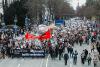 Demonstration anläßlich des vierten Jahrestages des rassistischen Terroranschlags in Hanau