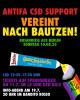 Das Bild zeigt eine Tube Bautz'ner Senf, aus der eine Progress Pride Flag ragt mit der Aufschrift "10. AUG". Auf der Tube steht "Queer Solidarity aus der Tube". Der Hintergrund des Bildes ist schwarz. Darauf steht in bunten Farben: "Antifa CSD Support. Vereint nach Bautzen! Busanreise aus Berlin. Sonntag 10.08.25. CSD 12:30 - 17:30 Uhr. Tickets auf Spendenbasis ab 11.7. im L5 und der Baiz. Info-Abend am 19.7. 20 Uhr im Bandito Rosso".